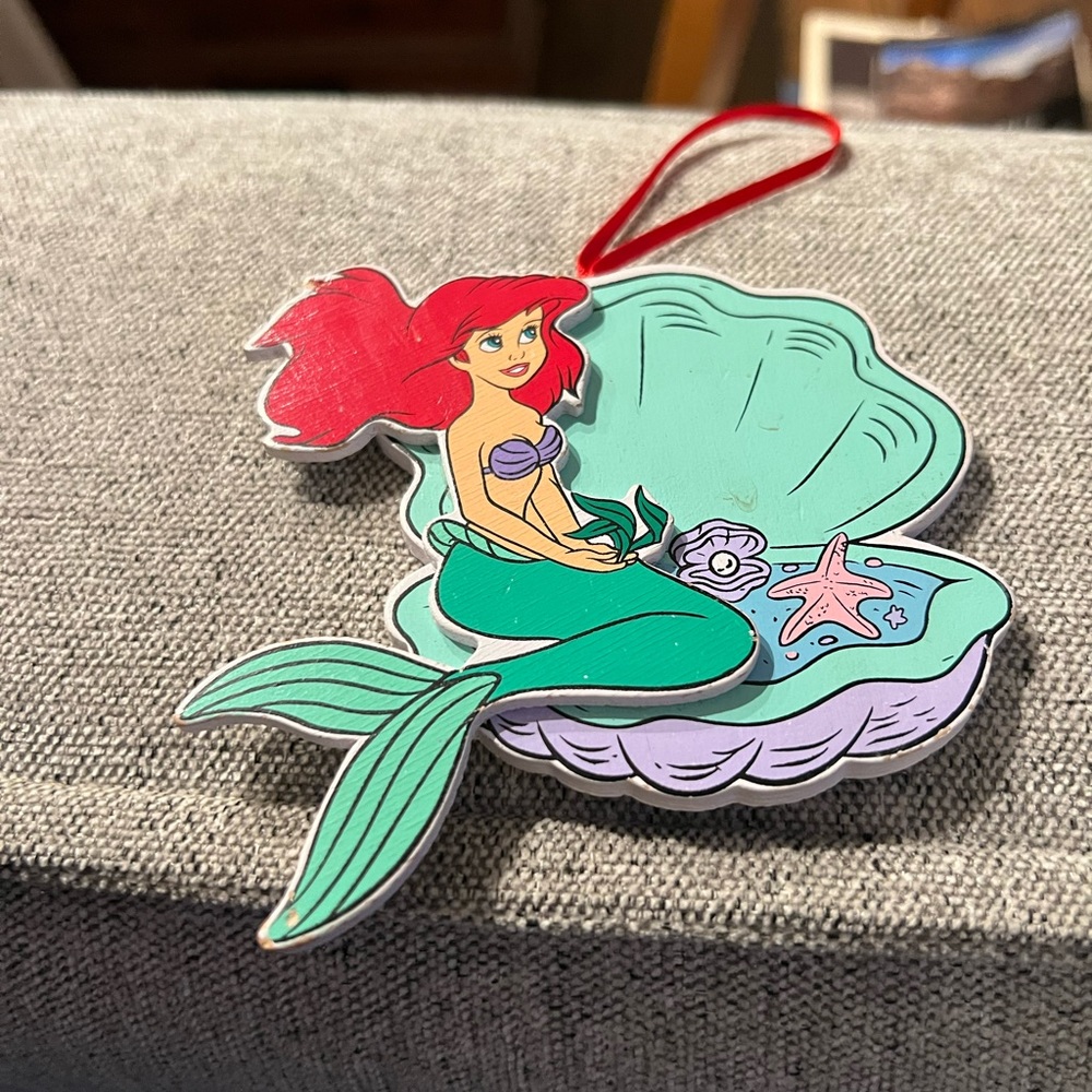 Ariel the Little Mermaid Christmas ornament